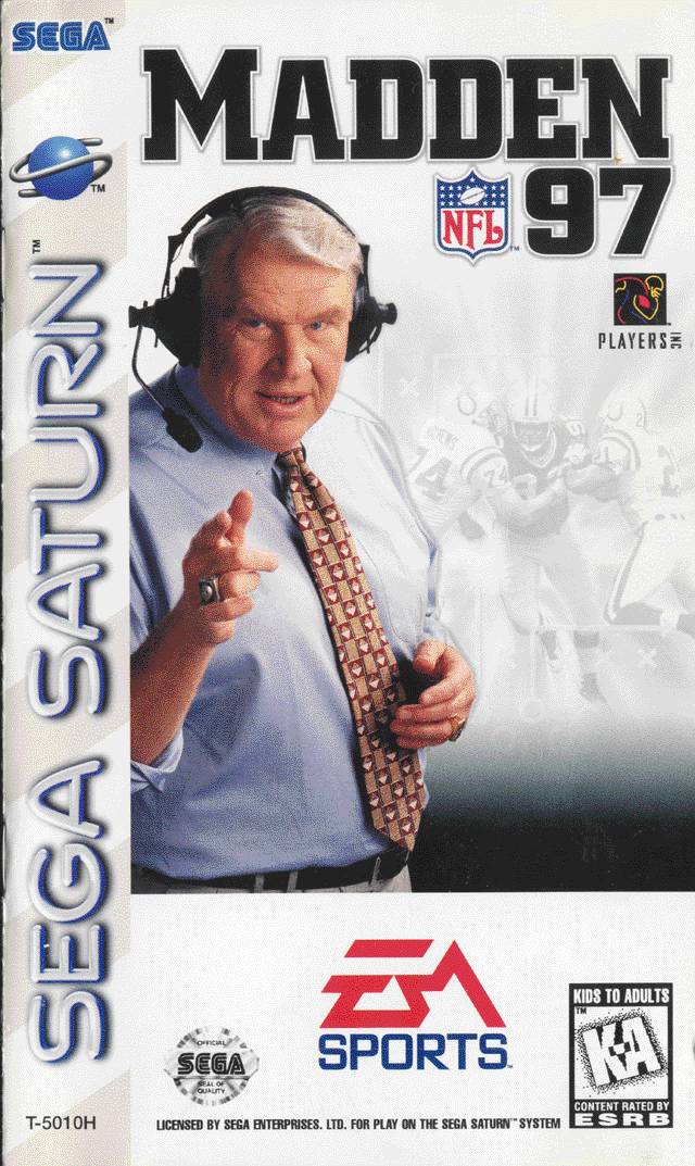 Madden NFL 97 - Sega Saturn Game