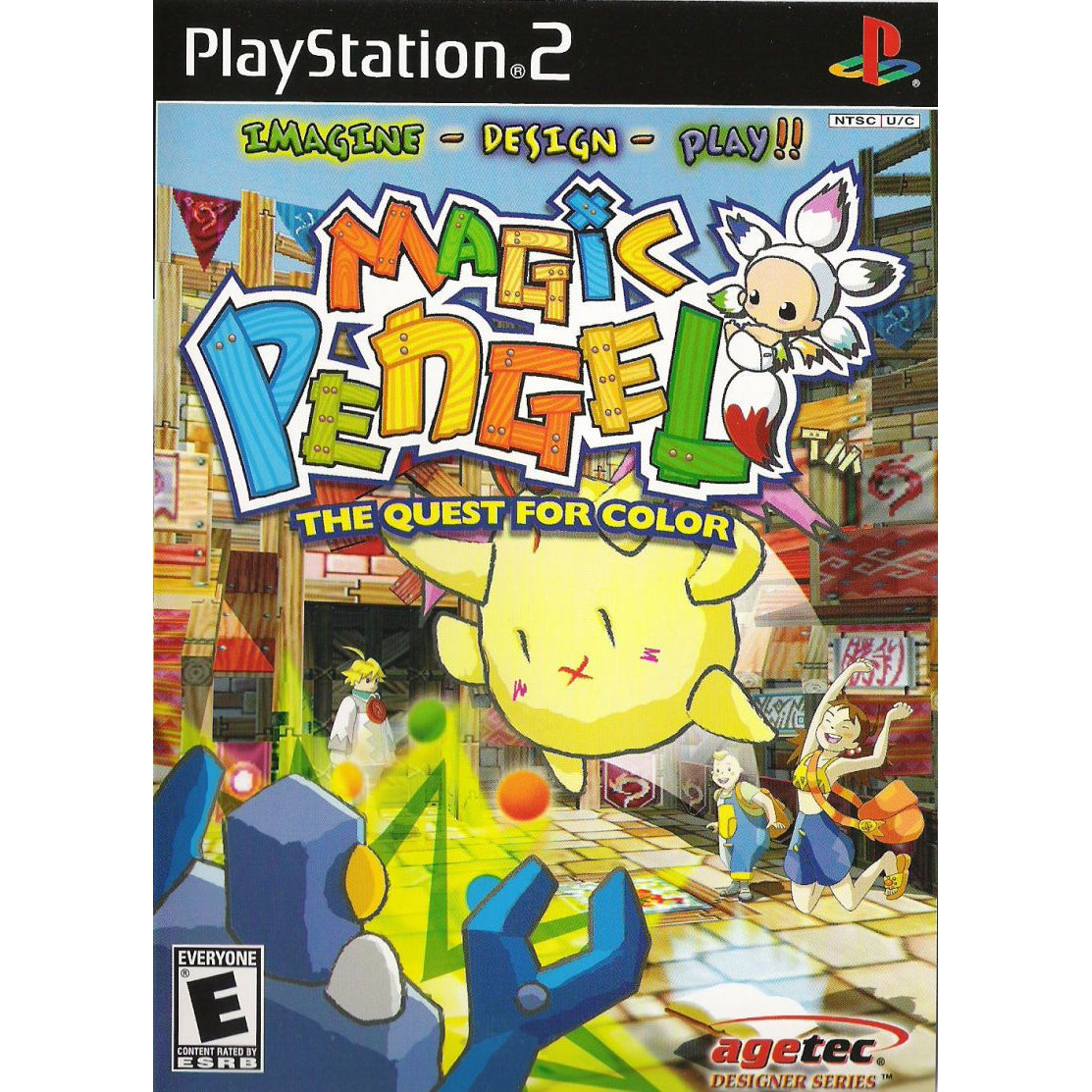 Magic Pengel: The Quest for Color - PlayStation 2 (PS2) Game Complete - YourGamingShop.com - Buy, Sell, Trade Video Games Online. 120 Day Warranty. Satisfaction Guaranteed.