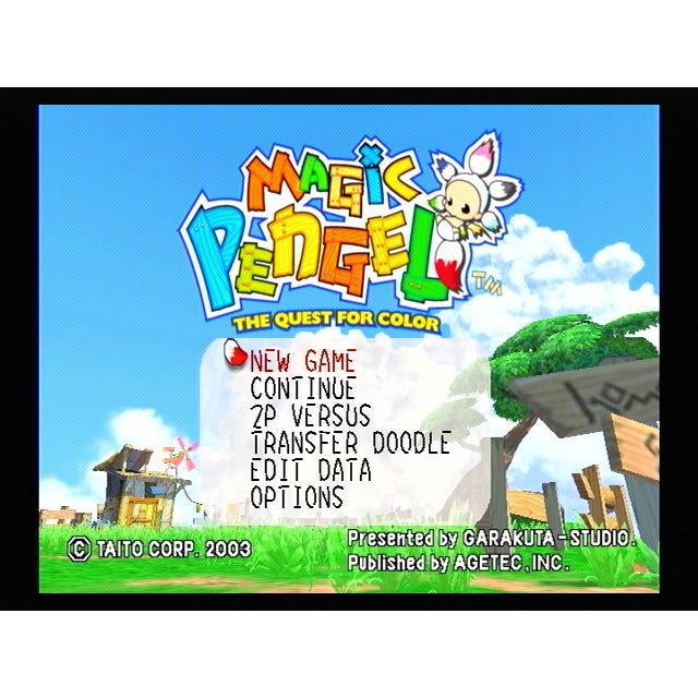 Magic Pengel: The Quest for Color - PlayStation 2 (PS2) Game Complete - YourGamingShop.com - Buy, Sell, Trade Video Games Online. 120 Day Warranty. Satisfaction Guaranteed.