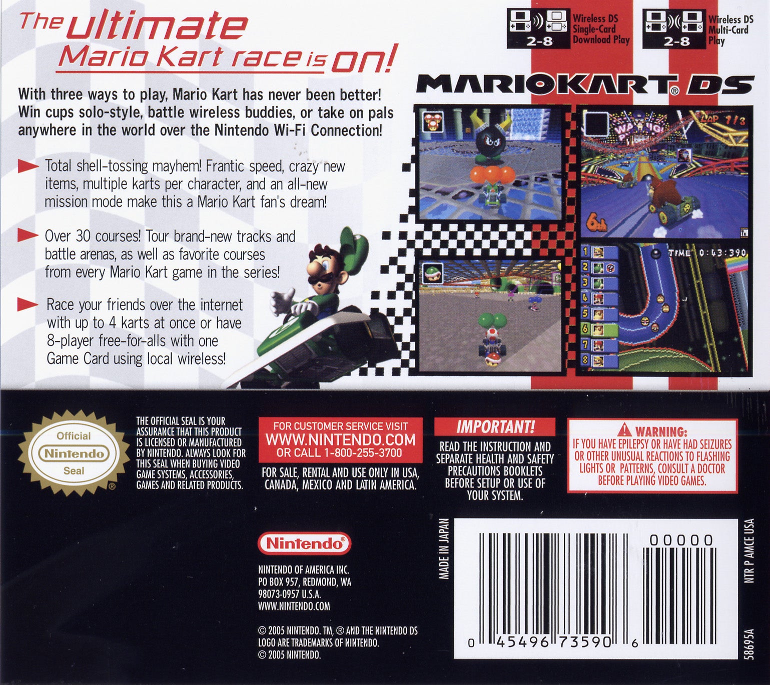 Mario Kart DS - Nintendo DS Game