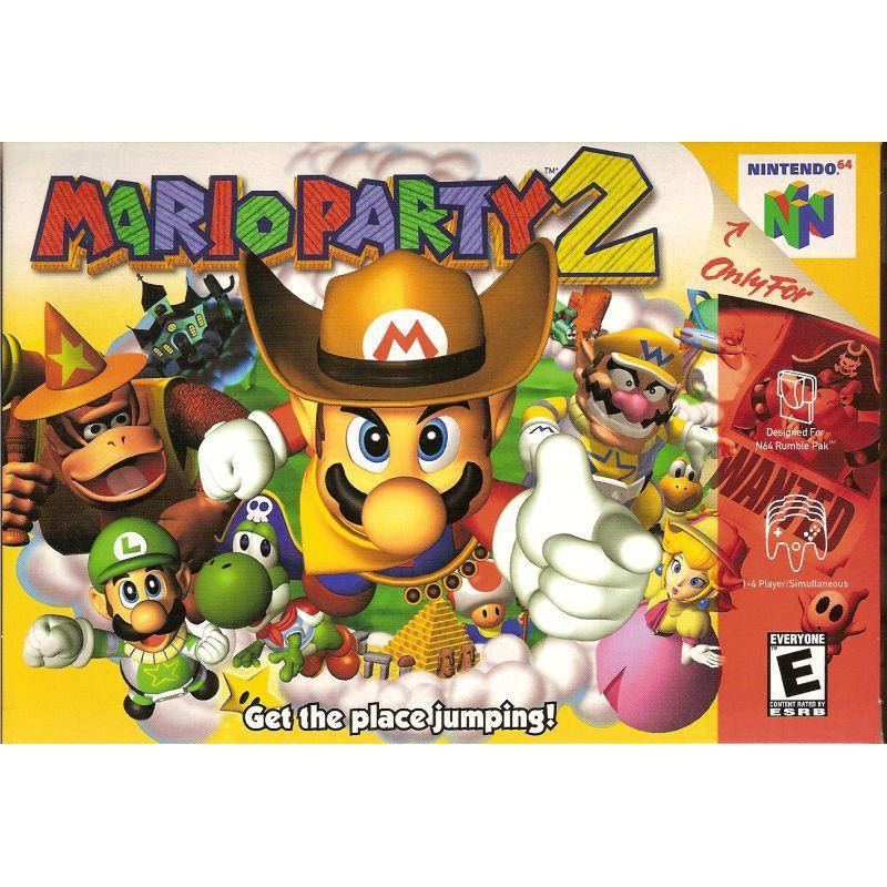 Mario Party 2 - Authentic Nintendo 64 (N64) Game Cartridge - YourGamingShop.com - Buy, Sell, Trade Video Games Online. 120 Day Warranty. Satisfaction Guaranteed.