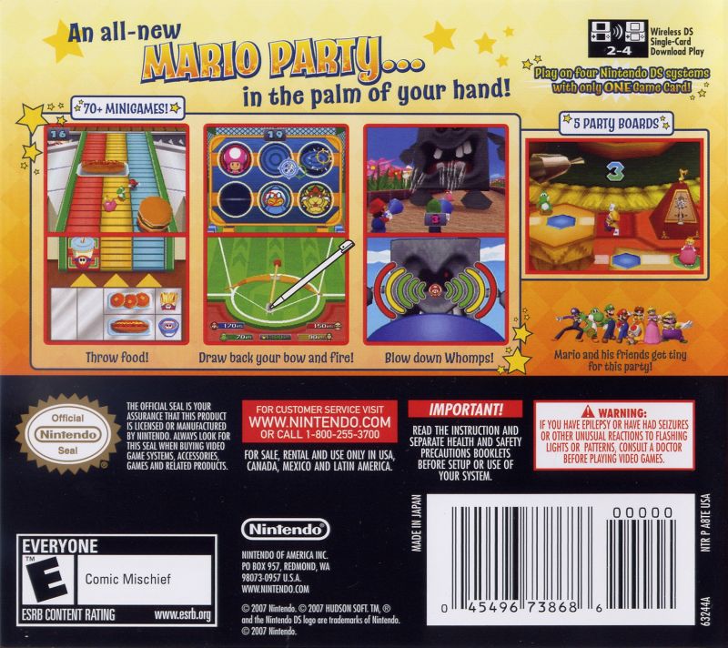 Mario Party DS - Nintendo DS Game