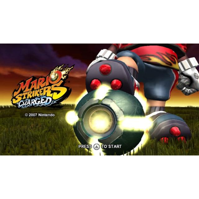 Mario Strikers Charged - Wii Game Complete - YourGamingShop.com - Buy, Sell, Trade Video Games Online. 120 Day Warranty. Satisfaction Guaranteed.
