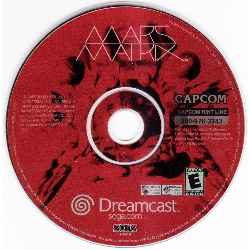 Mars Matrix - Sega Dreamcast Game Complete - YourGamingShop.com - Buy, Sell, Trade Video Games Online. 120 Day Warranty. Satisfaction Guaranteed.