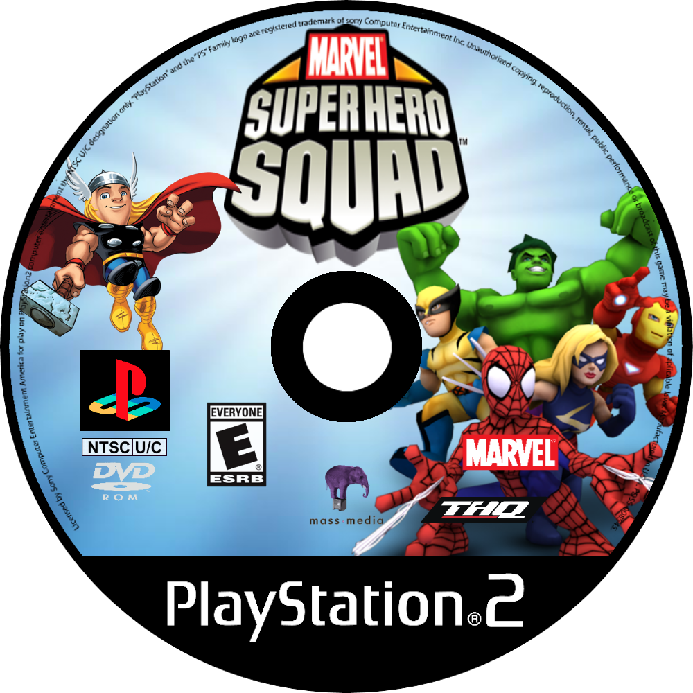 Marvel Super Hero Squad - PlayStation 2 (PS2) Game