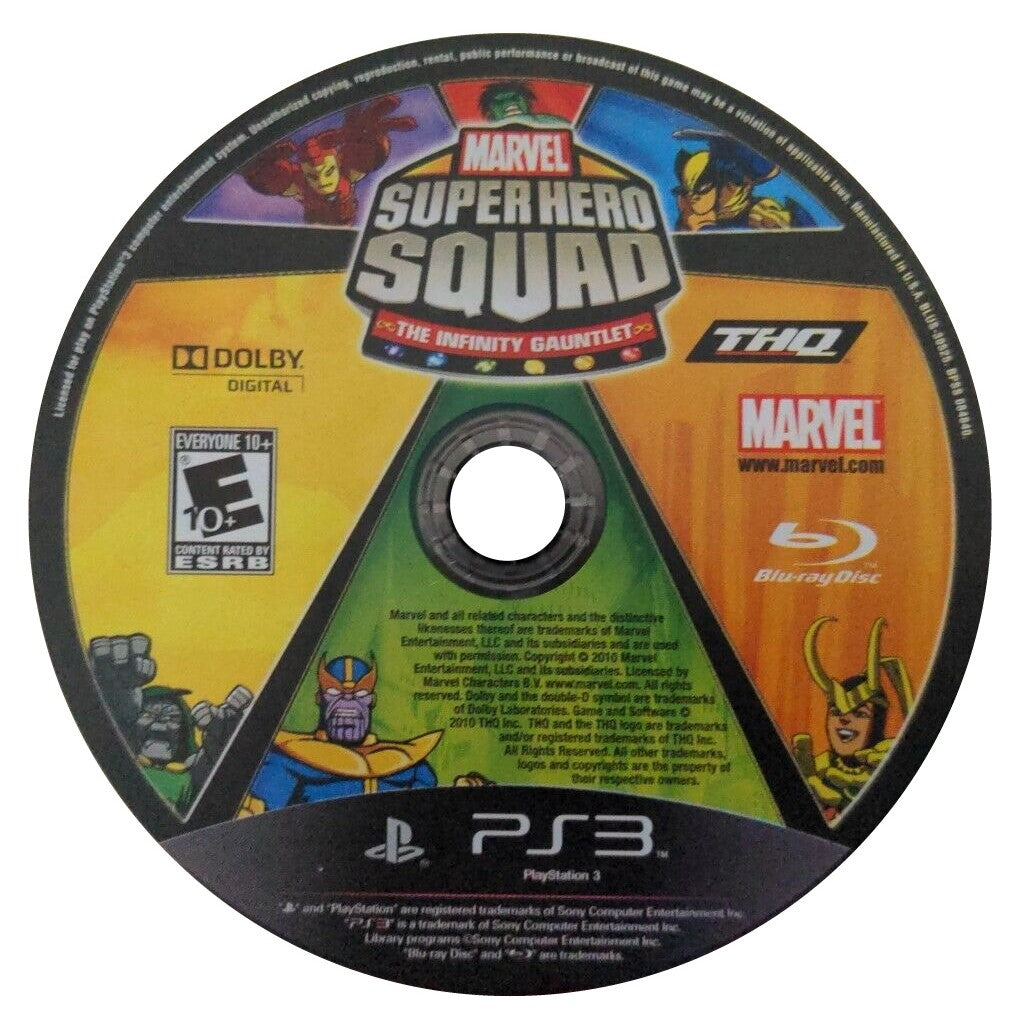 Marvel Super Hero Squad: The Infinity Gauntlet - PlayStation 3 (PS3) Game