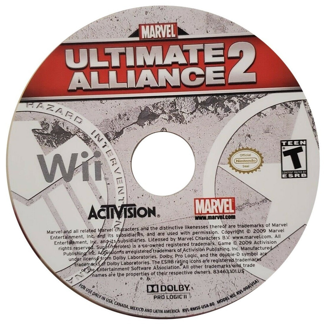 Marvel: Ultimate Alliance 2 - Nintendo Wii Game