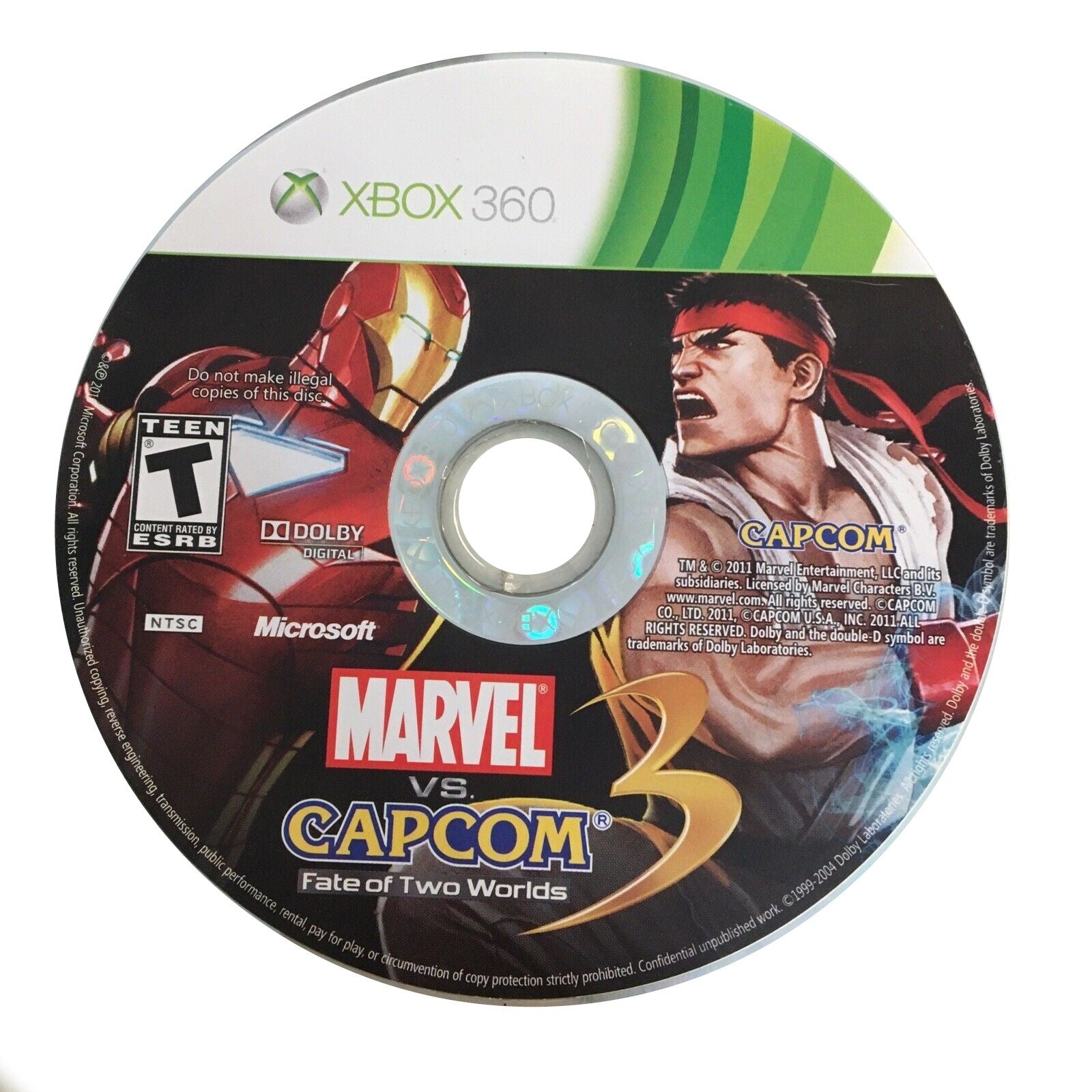 Marvel vs. Capcom 3: Fate of Two Worlds - Xbox 360 Game