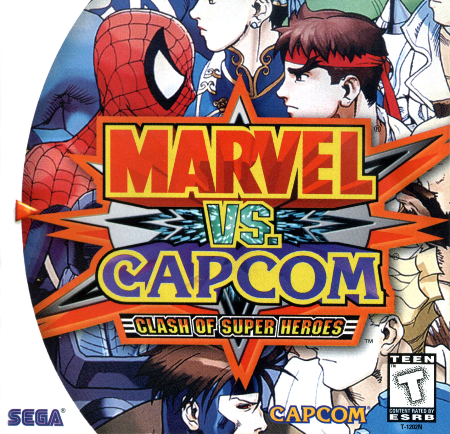 Marvel vs. Capcom: Clash of Super Heroes - Sega Dreamcast Game