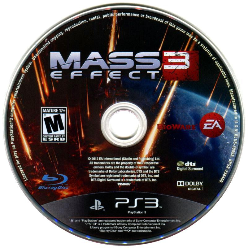 Mass Effect 3 - PlayStation 3 (PS3) Game