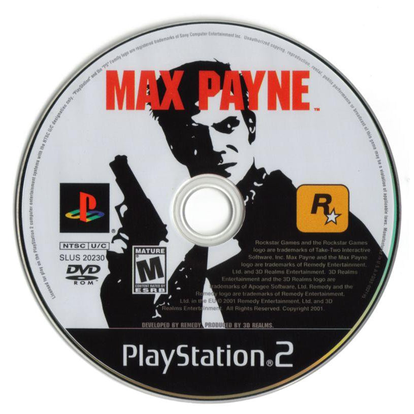 Max Payne - PlayStation 2 (PS2) Game Complete - YourGamingShop.com - Buy, Sell, Trade Video Games Online. 120 Day Warranty. Satisfaction Guaranteed.