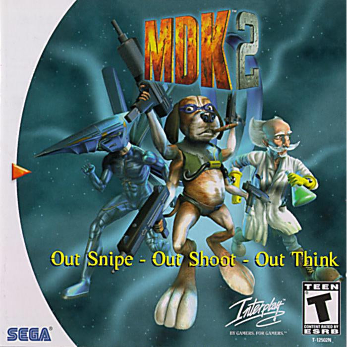 MDK 2 - Sega Dreamcast Game Complete - YourGamingShop.com - Buy, Sell, Trade Video Games Online. 120 Day Warranty. Satisfaction Guaranteed.