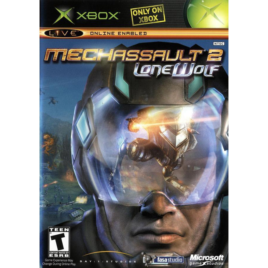 MechAssault 2: Lone Wolf (Limited Edition) - Microsoft Xbox Game Complete - YourGamingShop.com - Buy, Sell, Trade Video Games Online. 120 Day Warranty. Satisfaction Guaranteed.
