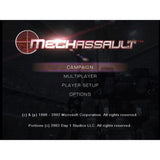 MechAssault - Microsoft Xbox Game Complete - YourGamingShop.com - Buy, Sell, Trade Video Games Online. 120 Day Warranty. Satisfaction Guaranteed.