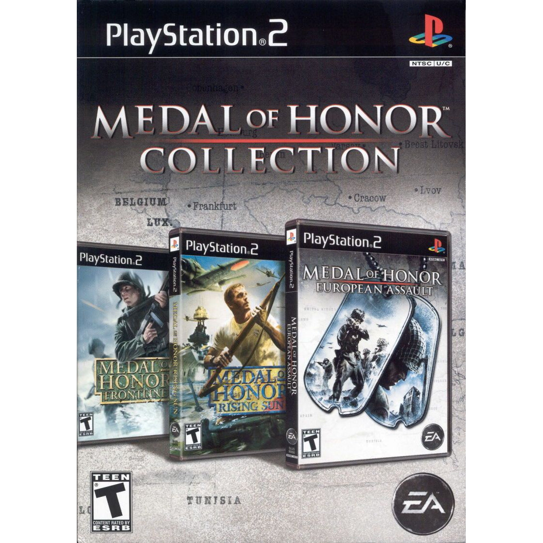 Medal of Honor Collection - PlayStation 2 (PS2) Game Complete - YourGamingShop.com - Buy, Sell, Trade Video Games Online. 120 Day Warranty. Satisfaction Guaranteed.