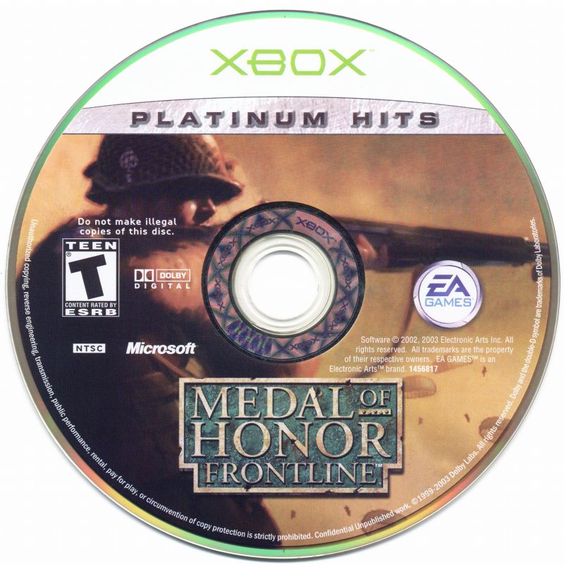 Medal of Honor: Frontline (Platinum Hits) - Microsoft Xbox Game