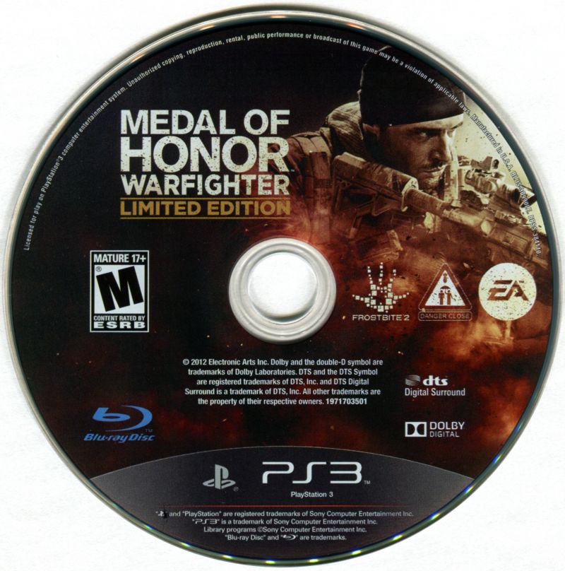 Medal of Honor: Warfighter - Limited Edition - PlayStation 3 (PS3) Game