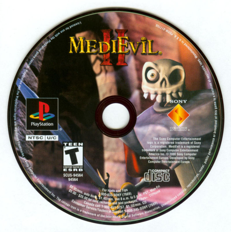 MediEvil II - PlayStation 1 (PS1) Game