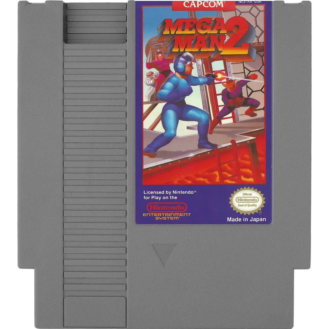 Mega Man 2 - Authentic NES Game Cartridge - YourGamingShop.com - Buy, Sell, Trade Video Games Online. 120 Day Warranty. Satisfaction Guaranteed.