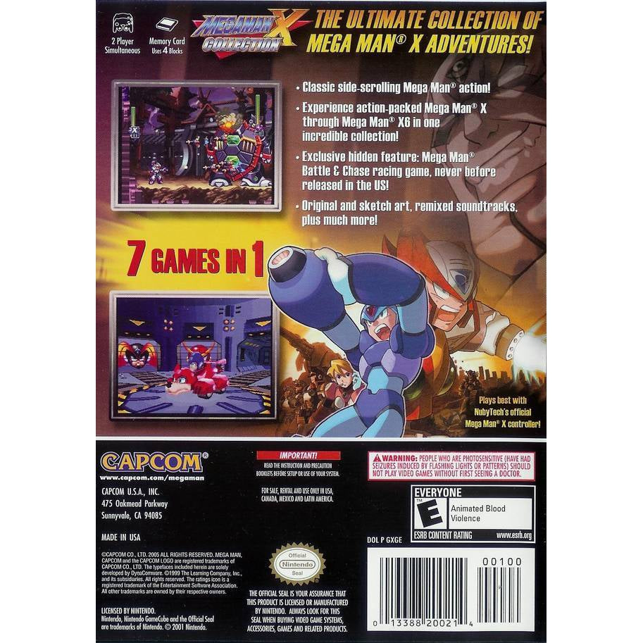 Mega Man X Collection - Nintendo GameCube Game Complete - YourGamingShop.com - Buy, Sell, Trade Video Games Online. 120 Day Warranty. Satisfaction Guaranteed.