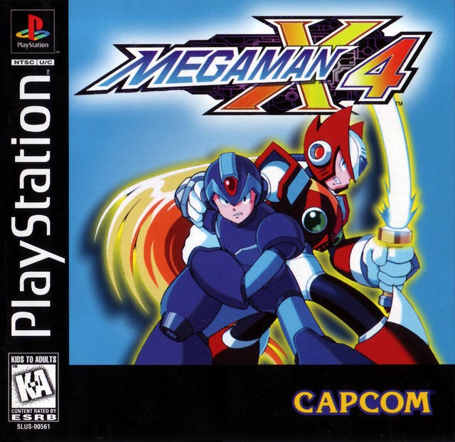 Mega Man X4 - PlayStation 1 (PS1) Game