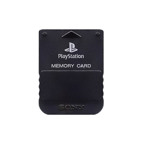Sony PlayStation 1 Memory Card - Black - YourGamingShop.com - Buy, Sell, Trade Video Games Online. 120 Day Warranty. Satisfaction Guaranteed.
