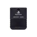 Sony PlayStation 1 Memory Card - Black