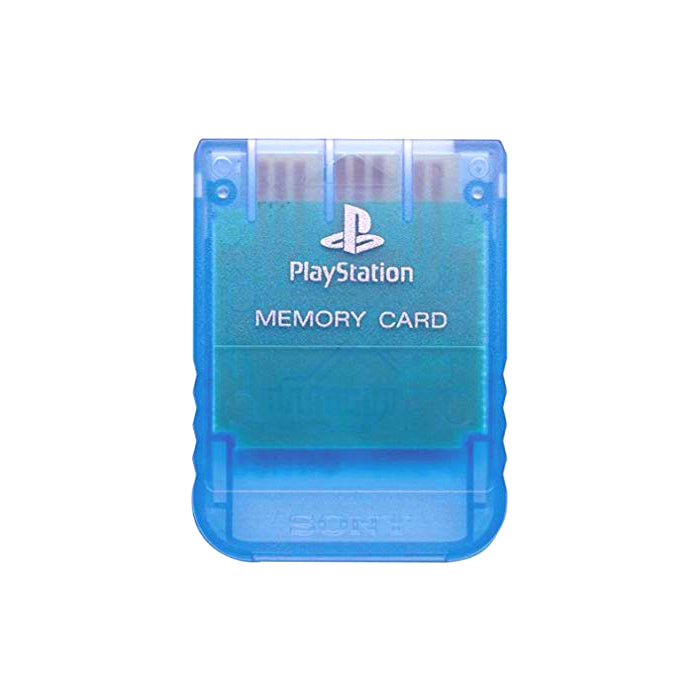 Sony PlayStation 1 Memory Card - Island Blue - YourGamingShop.com - Buy, Sell, Trade Video Games Online. 120 Day Warranty. Satisfaction Guaranteed.