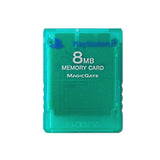 Sony PlayStation 2 8 MB Memory Card - Emerald - YourGamingShop.com - Buy, Sell, Trade Video Games Online. 120 Day Warranty. Satisfaction Guaranteed.