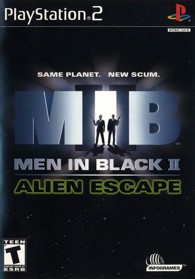 Men in Black II: Alien Escape - PlayStation 2 (PS2) Game