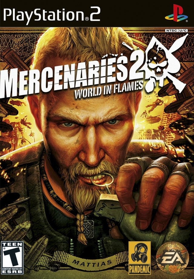 Mercenaries 2: World in Flames - PlayStation 2 (PS2) Game - YourGamingShop.com - Buy, Sell, Trade Video Games Online. 120 Day Warranty. Satisfaction Guaranteed.