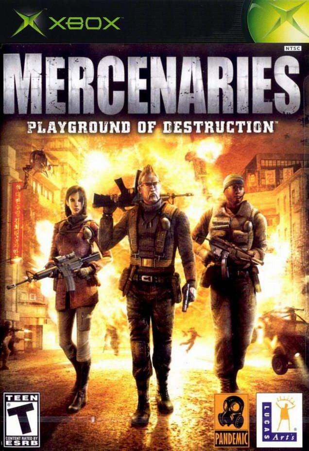 Mercenaries: Playground of Destruction - Microsoft Xbox Game