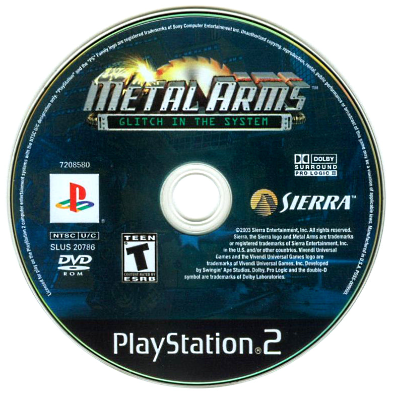 Metal Arms: Glitch in the System - PlayStation 2 (PS2) Game