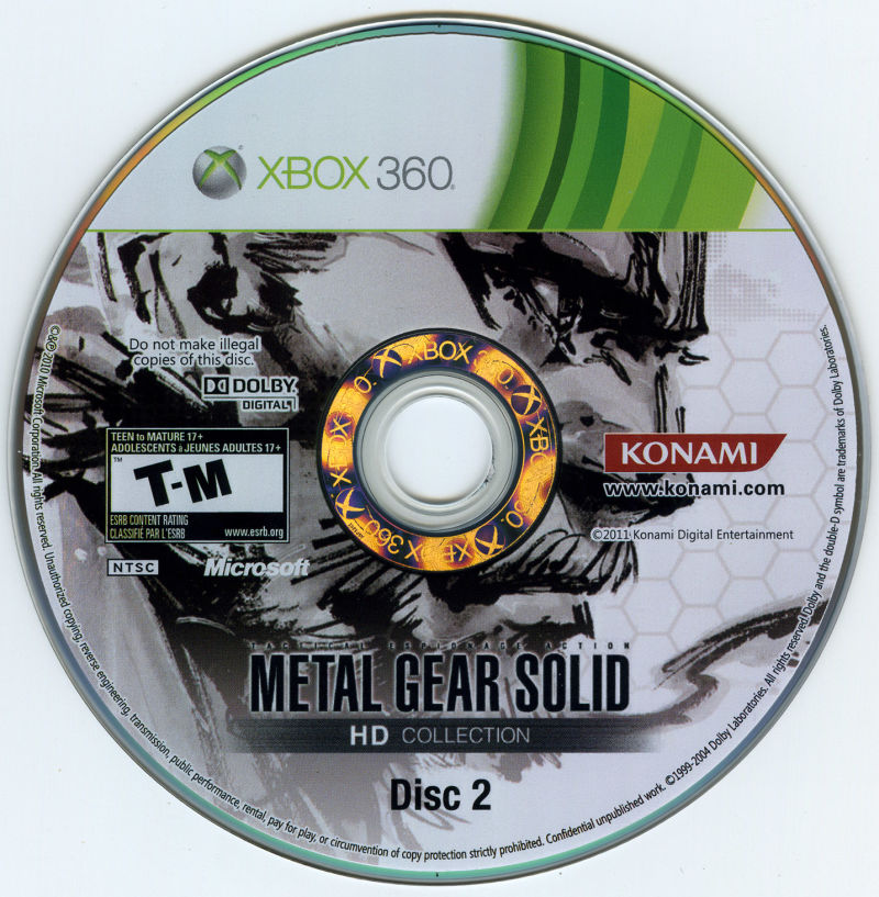 Metal Gear Solid: HD Collection - Xbox 360 Game