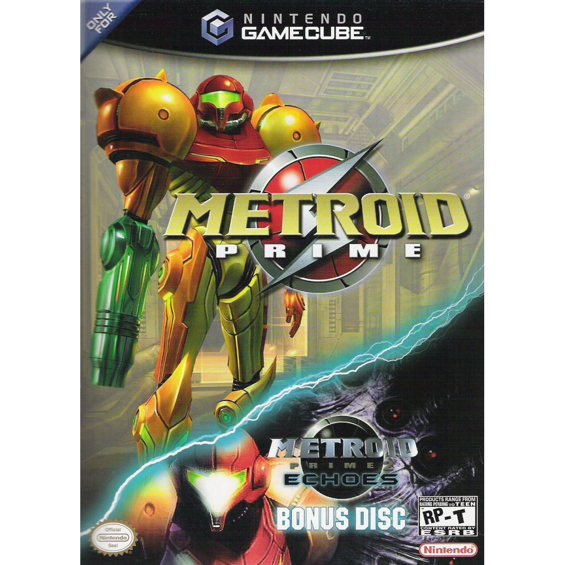 Metroid Prime with Metroid Prime 2: Echoes Bonus Disc - GameCube Game Complete - YourGamingShop.com - Buy, Sell, Trade Video Games Online. 120 Day Warranty. Satisfaction Guaranteed.