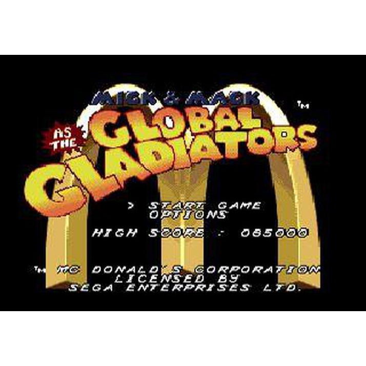 Mick & Mack as the Global Gladiators - Sega Genesis Game Complete - YourGamingShop.com - Buy, Sell, Trade Video Games Online. 120 Day Warranty. Satisfaction Guaranteed.