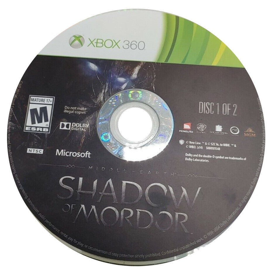 Middle-Earth: Shadow of Mordor - Xbox 360 Game