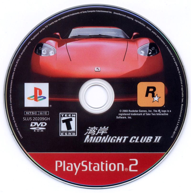 Midnight Club II (Greatest Hits) - PlayStation 2 (PS2) Game