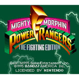 Mighty Morphin Power Rangers: The Fighting Edition - Super Nintendo (SNES) Game Cartridge - YourGamingShop.com - Buy, Sell, Trade Video Games Online. 120 Day Warranty. Satisfaction Guaranteed.