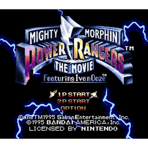 Mighty Morphin Power Rangers: The Movie - Super Nintendo (SNES) Game Cartridge - YourGamingShop.com - Buy, Sell, Trade Video Games Online. 120 Day Warranty. Satisfaction Guaranteed.