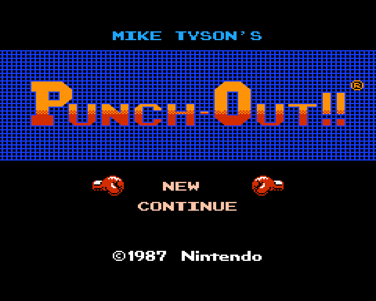 Mike Tyson's Punch-Out!! (Orange Bullets) - Authentic NES Game Cartridge