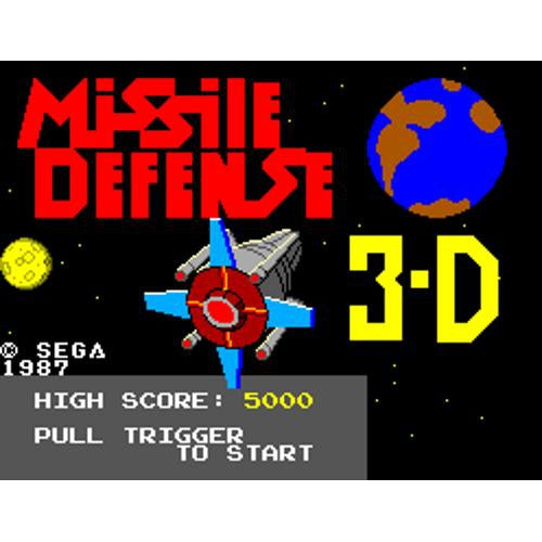 Missile Defense 3-D - Sega Master System Game Complete - YourGamingShop.com - Buy, Sell, Trade Video Games Online. 120 Day Warranty. Satisfaction Guaranteed.