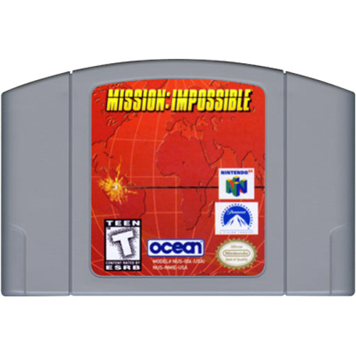 Mission: Impossible - Authentic Nintendo 64 (N64) Game Cartridge - YourGamingShop.com - Buy, Sell, Trade Video Games Online. 120 Day Warranty. Satisfaction Guaranteed.