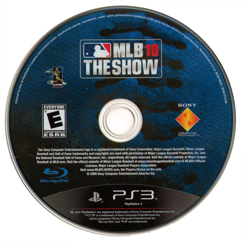 MLB 10: The Show - PlayStation 3 (PS3) Game