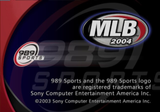 MLB 2004 - PlayStation 2 (PS2) Game