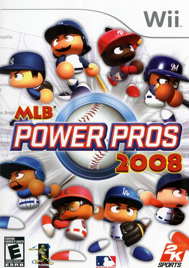 MLB Power Pros 2008 - Nintendo Wii Game