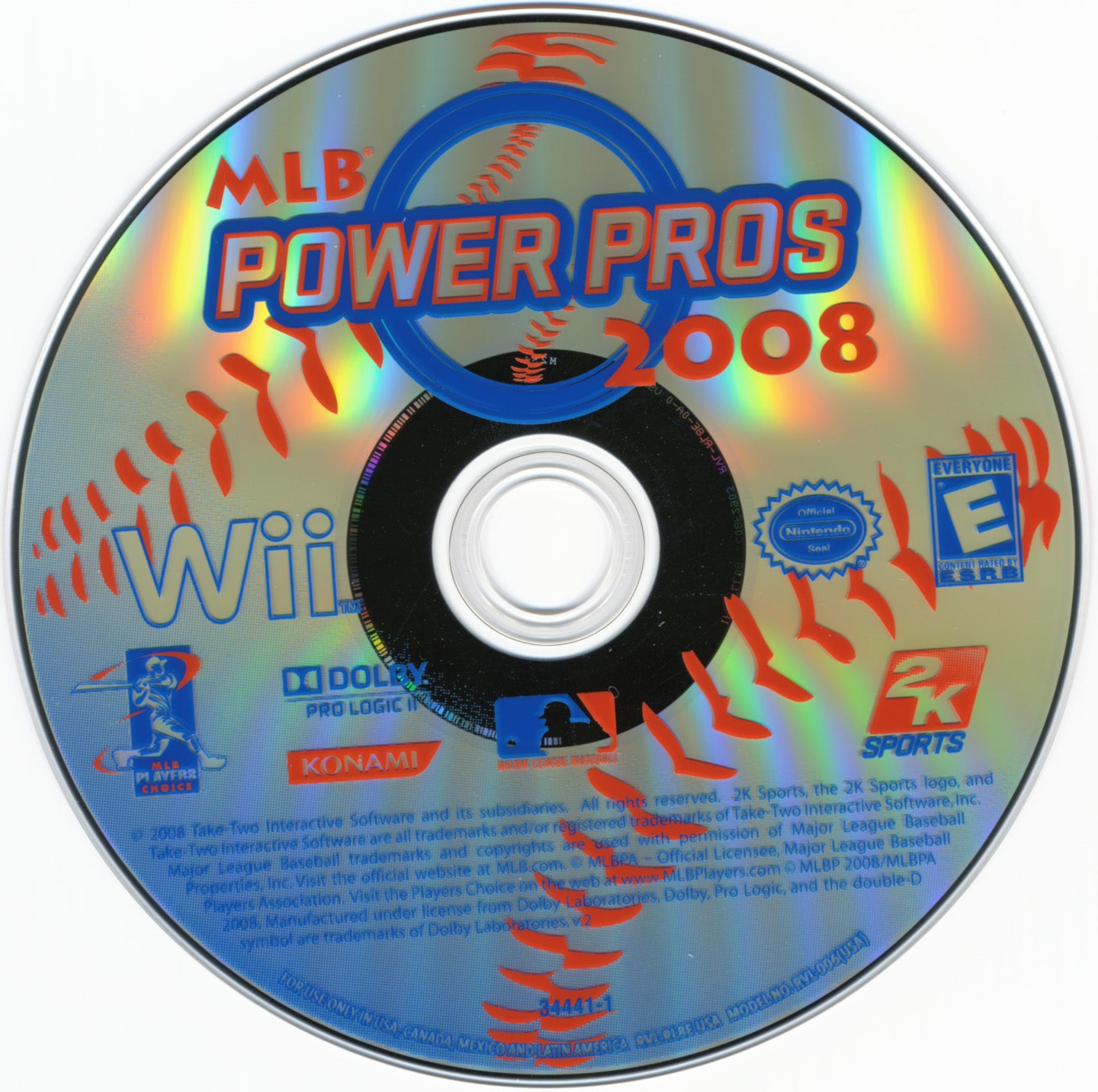 MLB Power Pros 2008 - Nintendo Wii Game