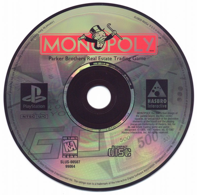 Monopoly - PlayStation 1 (PS1) Game