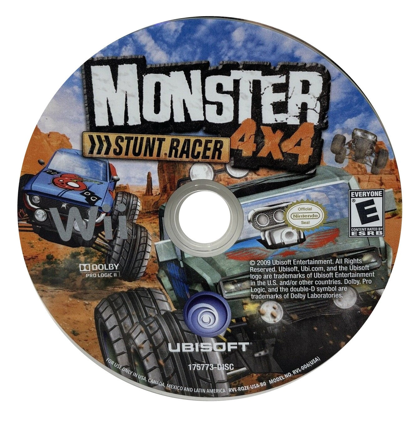 Monster 4x4: Stunt Racer - Nintendo Wii Game