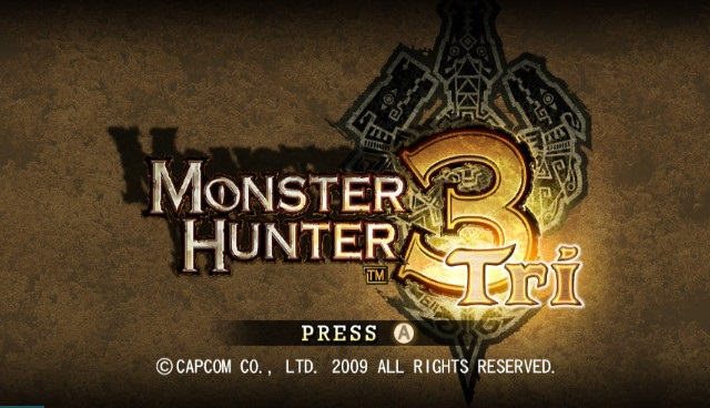 Monster Hunter 3 - Nintendo Wii Game